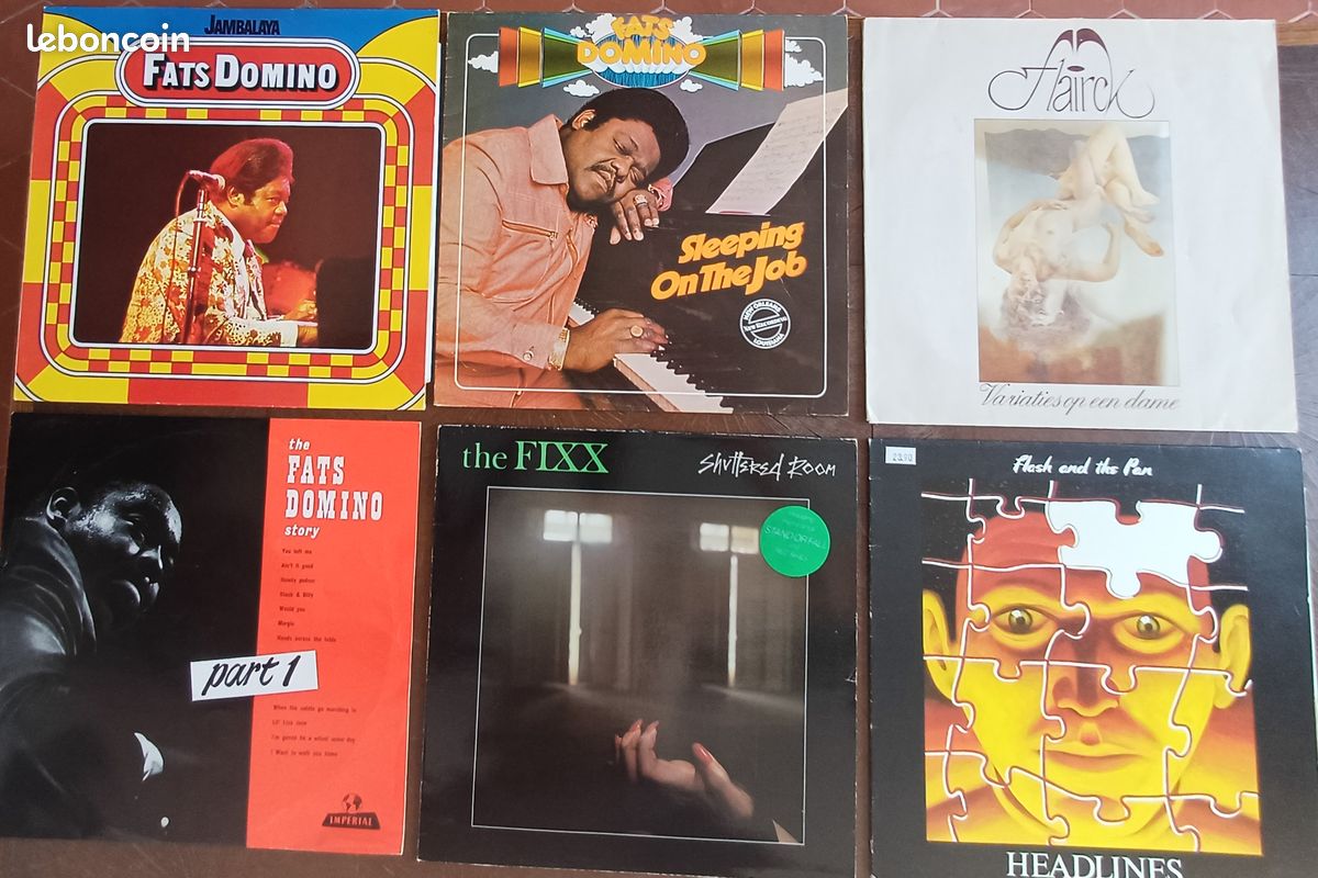 Lot vinyles de Fats Domino à John Lennon (image 1)