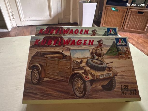 Lineol-Kübelwagen in Mimikry-Tarnung