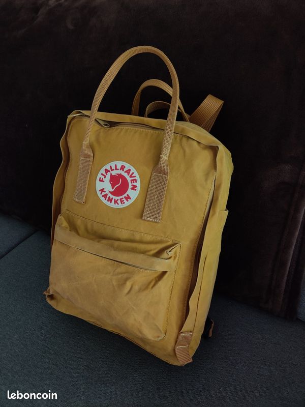 Sac à dos Fjällräven Kånken moutarde jaune Accessoires Bagagerie
