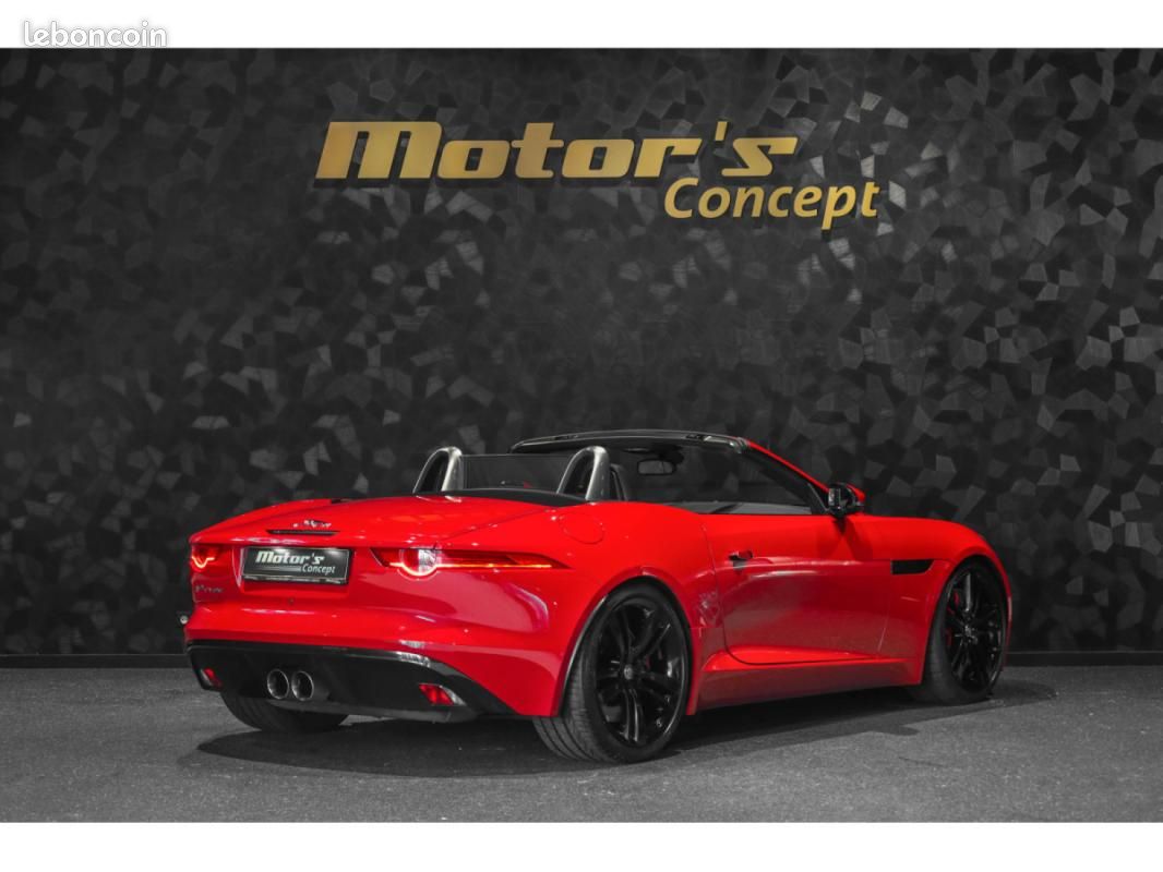 Jaguar F-Type V6 3.0 Cabriolet 340 CH / APPLE CAR PLAY CARBONE CAMERA AUDIO MERIDIAN (image 3)