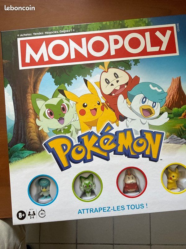 Vends Monopoly Pokémon (image 1)
