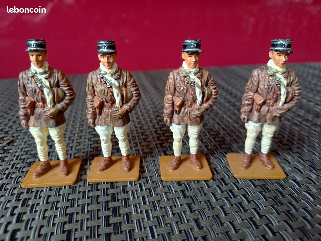 Lot De Soldats De Plomb Del Prado – Infanterie Seconde Guerre Mondiale échelle 1:32 (60mm)