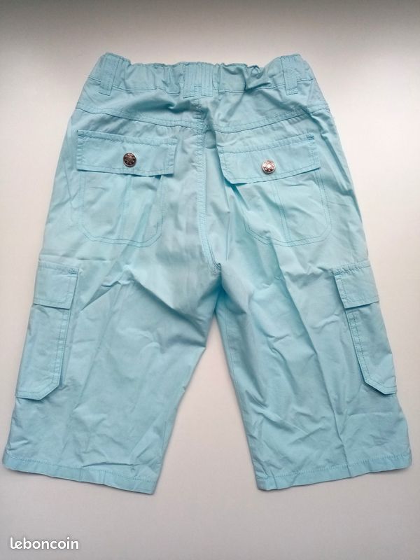 Pantacourt Cyan La Redoute | Taille 12 ans (150 cm) (image 2)