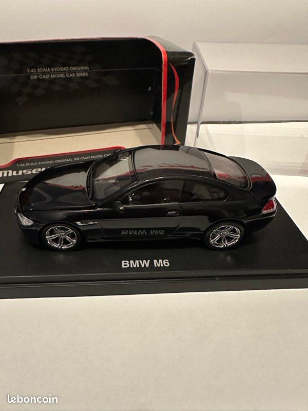 Miniature Kyosho BMW M6 Noire échelle 1:43 – Occasion