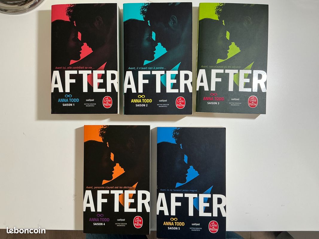 Vente 5 livres After (image 1)