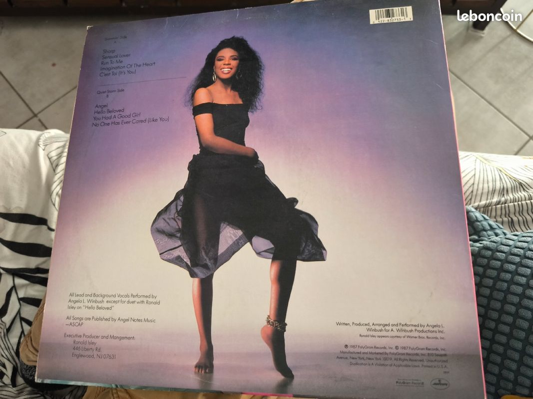 Angela Winbush – Sharp. LP. SOUL FUNK. Us. VG++ - CD - Musique