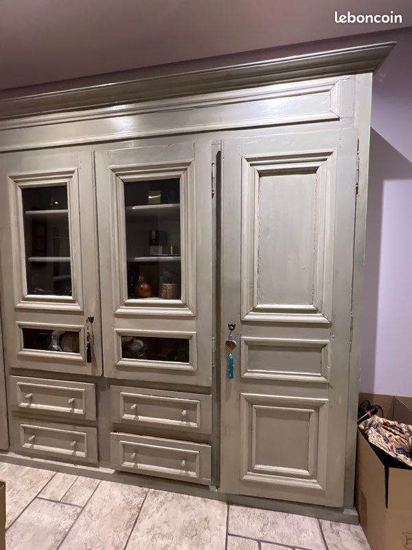 Bibliothèque de boiserie 276 cm x 222 cm (image 6)