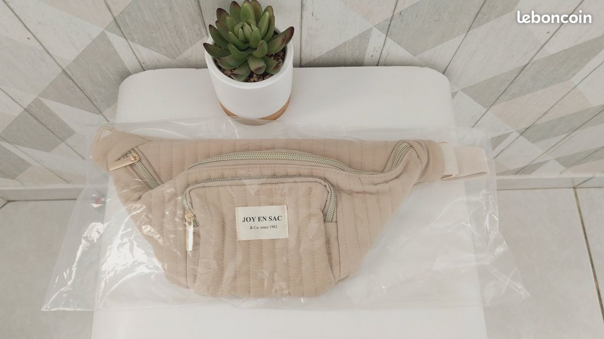 Sac banane NEUF "Joy " en tissu (image 2)