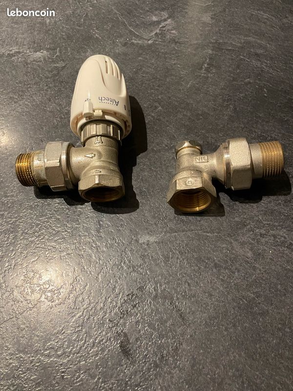 Robinet thermostatique et coude de réglage 3/4 (image 2)