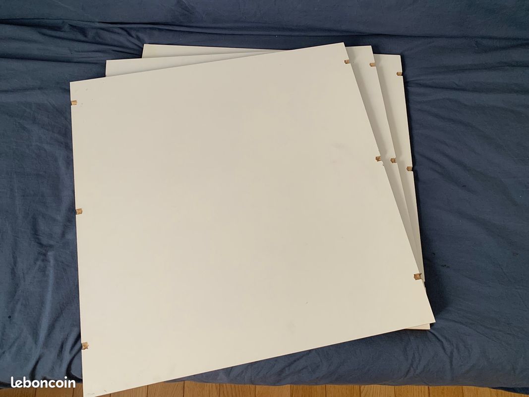 Etagère / tablette blanches Ikea Utrusta 60 x 60 cm (image 3)