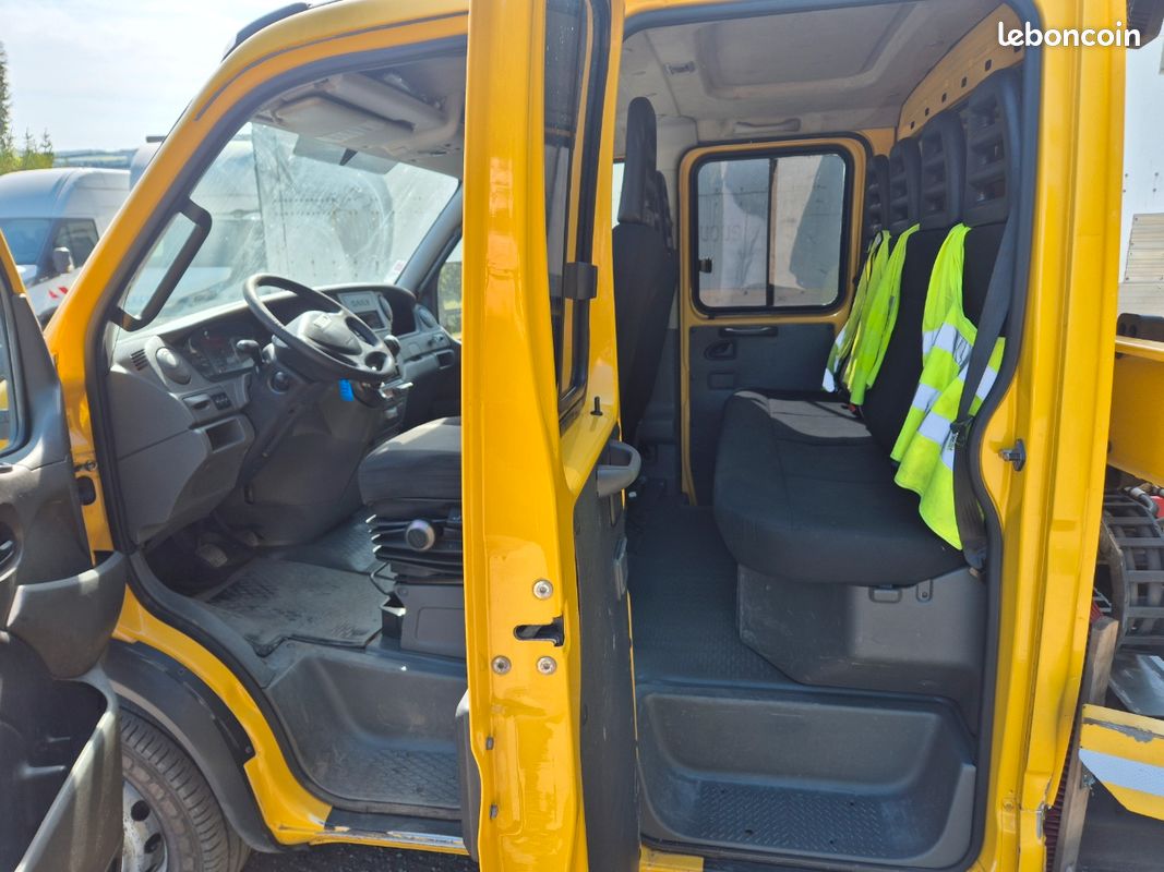 Iveco Daily 70c17 plateau depanneuse porte voiture basculant coulissant avec panier CG VASP DEPANNAGE (image 5)