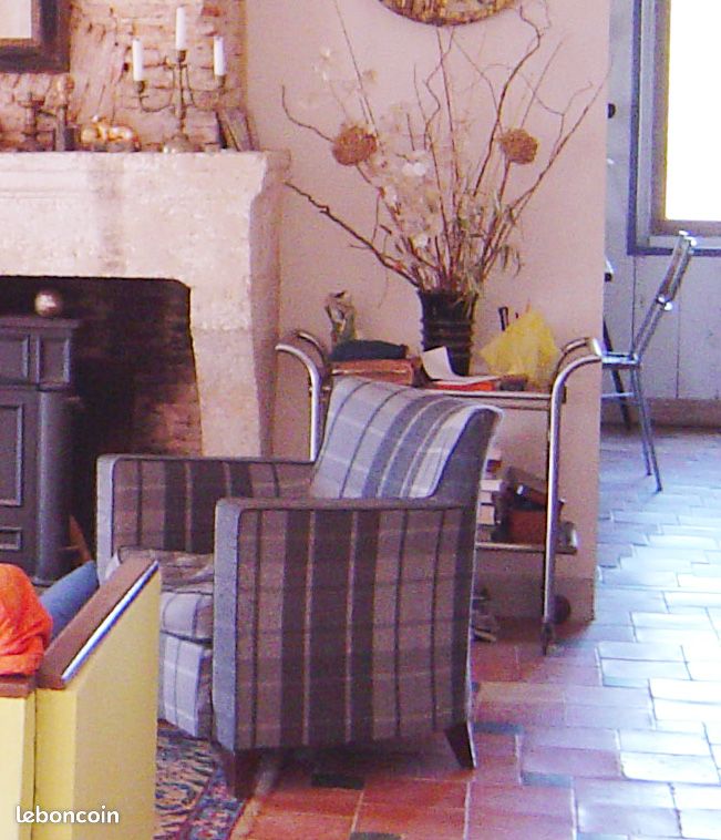 Une paire de fauteuils Club (image 1)