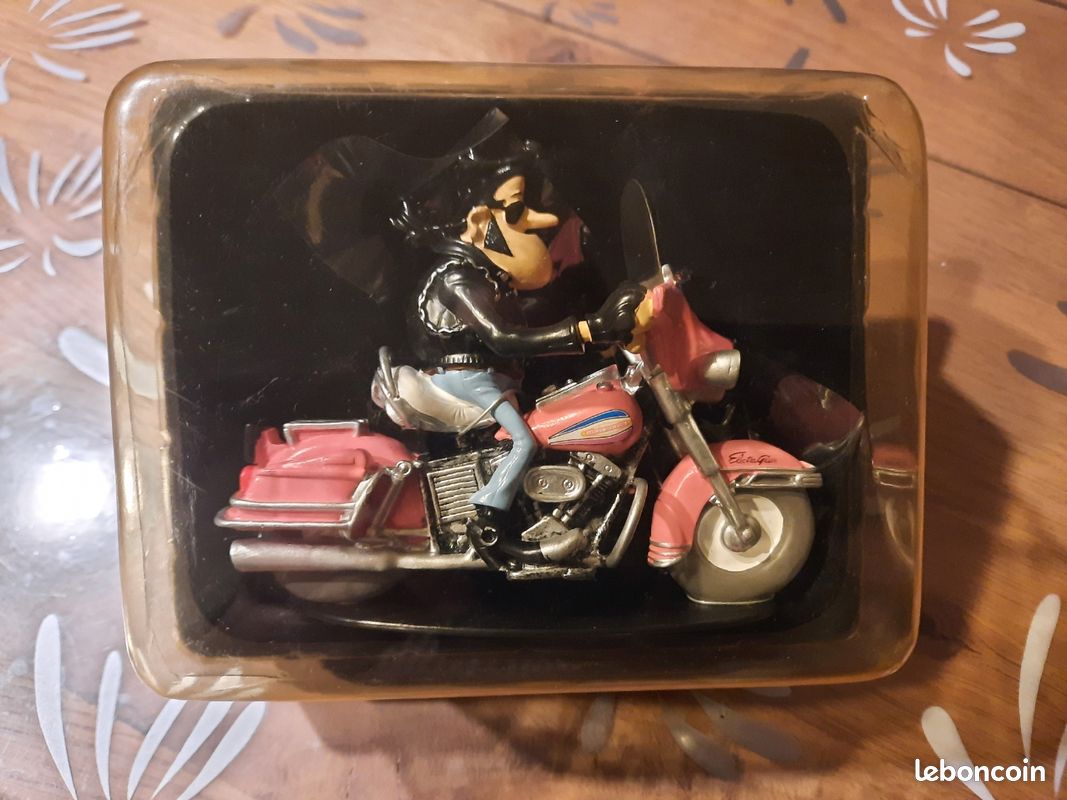 Promobo - Figurine de Collection BD Joe Bar Team Racing Harley Davidson Hercule N°3