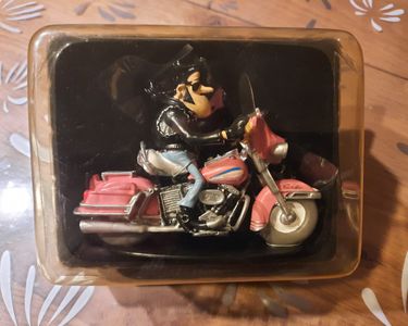 Figurine Joe Bar Team N°39 Mimile Wokee Sur Harley - Échelle 1:18 - Occasion