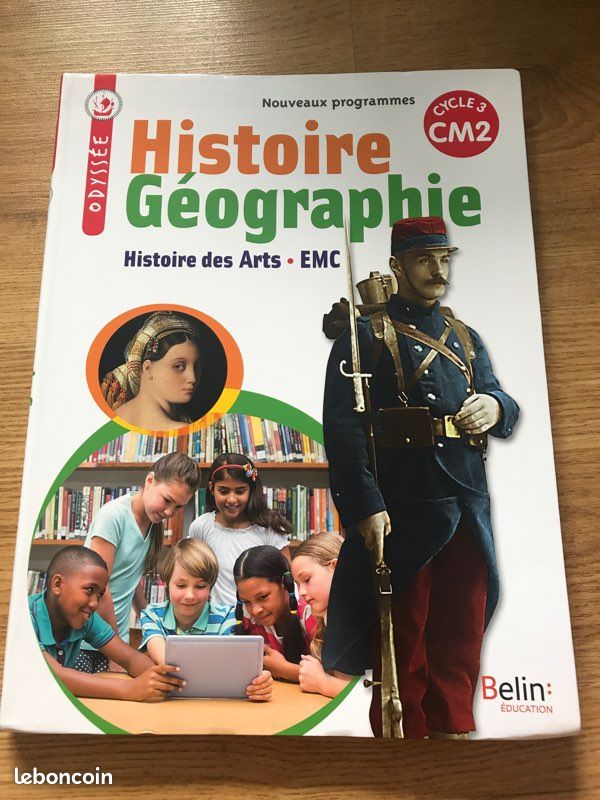 Livre scolaire histoire géographie CM2 (image 2)