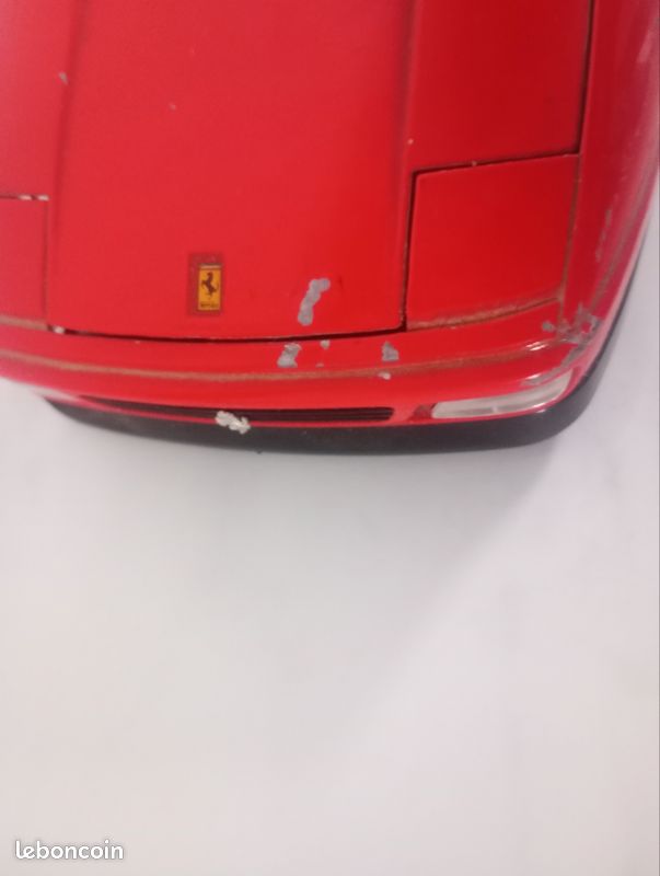 Pièce Détachée : Barre Stabilisatrice Arrière Pour Miniature Ferrari 348 TB Burago 1/18