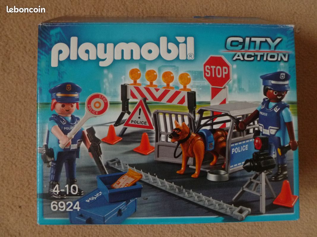 Police barrage playmobil (image 1)