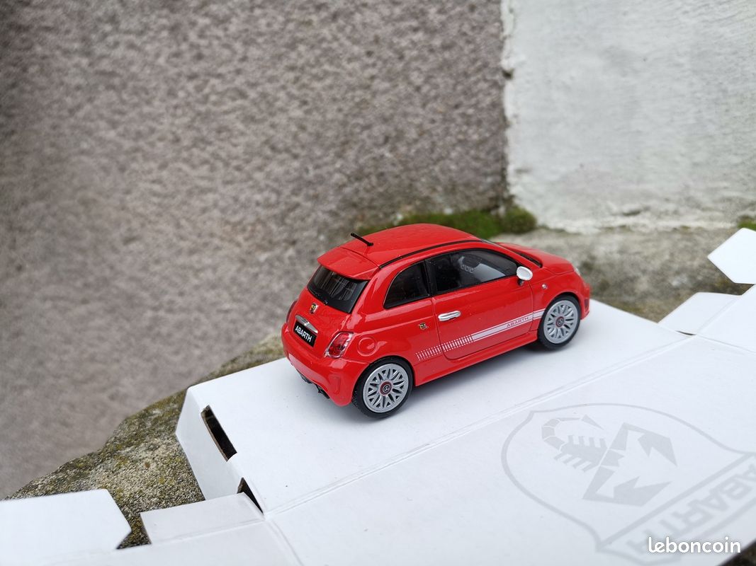 Fiat 500 Abarth Mondo Motors – 1/43, Die-cast, Occasion, Chine