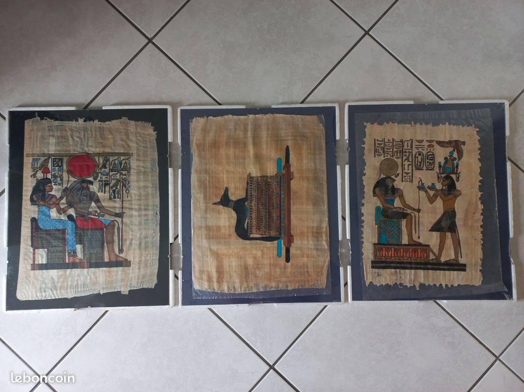 3 papyrus égyptiens (image 1)