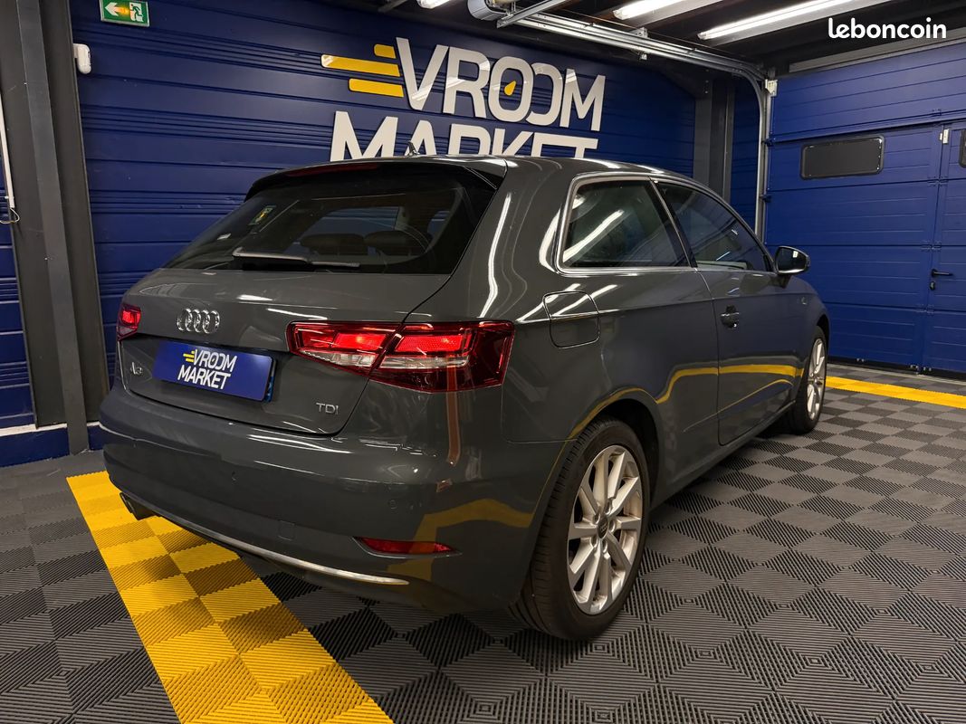 AUDI A3 2.0 D 150ch MIDNIGHT SERIES - 2018 - LED - Bluetooth (image 3)