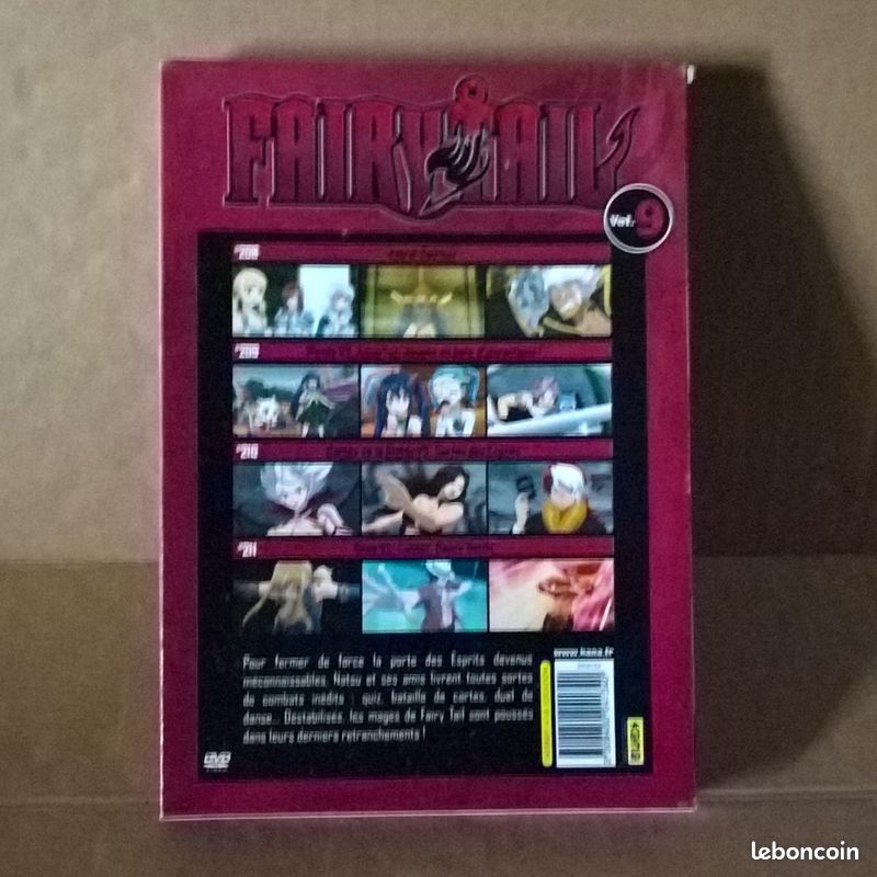 Lot de 6 coffret Fairy Tail Magazine saison 5 dvd (image 6)
