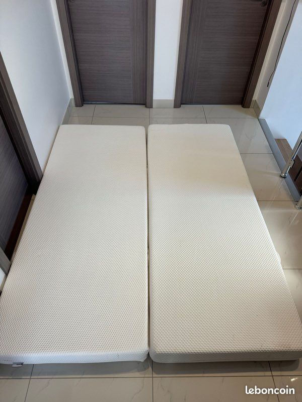 Lot 2 matelas + 2 couettes (image 2)