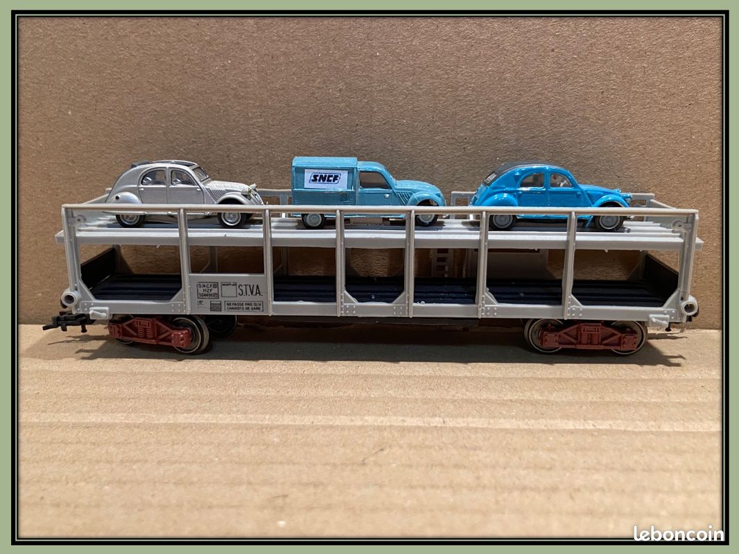 Wagon Jouef à Portes Coulissantes OPEL 673900 - Neuf Sous Blister - Modélisme Ferroviaire