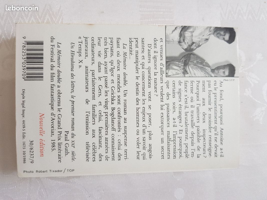 Livre Neuf La mémoire ouboie Igor et Grichka Bogdanoff neuf (image 2)