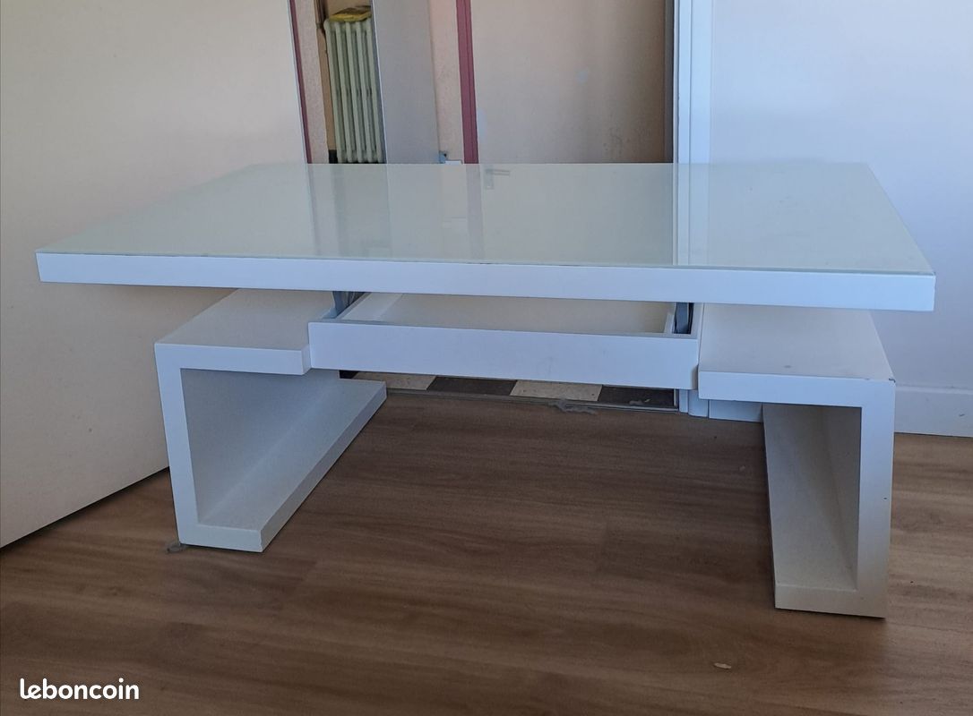 Table Basse Modulable ( 2 hauteurs ) (image 2)