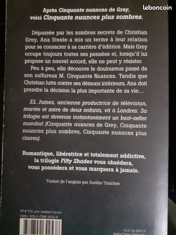 50 nuances de Grey 50 nuances plus sombres 50 nuances plus claires (image 3)