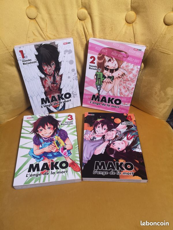 Mako - L'ange de la mort - Intégrale - Lot Mangas (image 1)