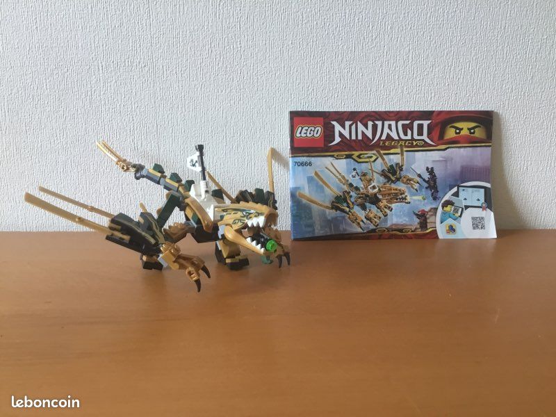 Ninjago 70666 LEGO MOC 70666-2: Golden Ninja Dragon Armour By