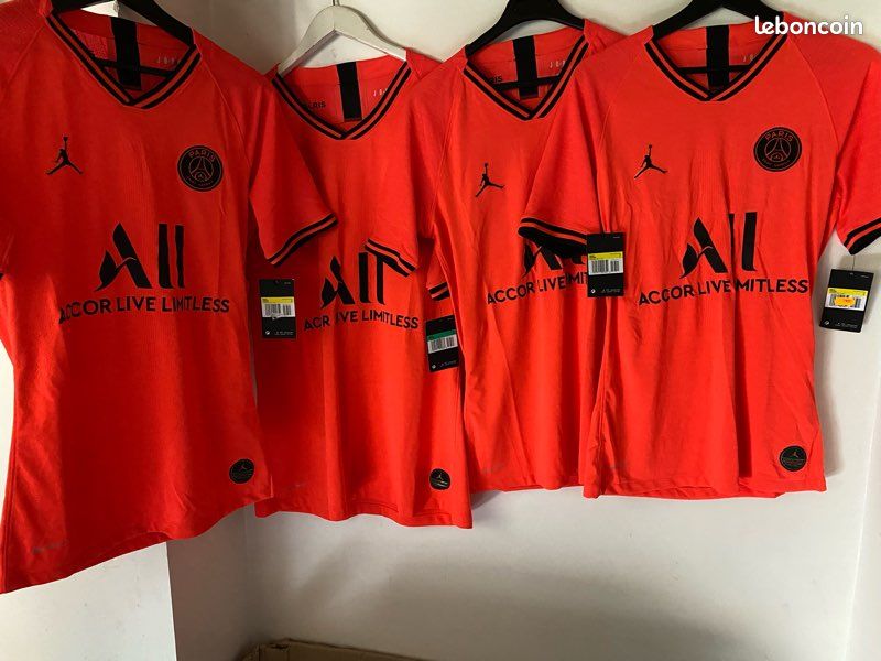 Maillots PSG x Jordan Away Stock Pro Player Version 2019-2020