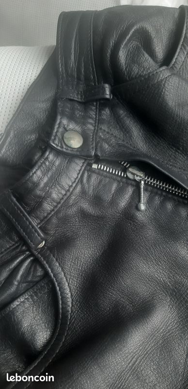 Pantalon cuir agneau taille 36 (image 1)