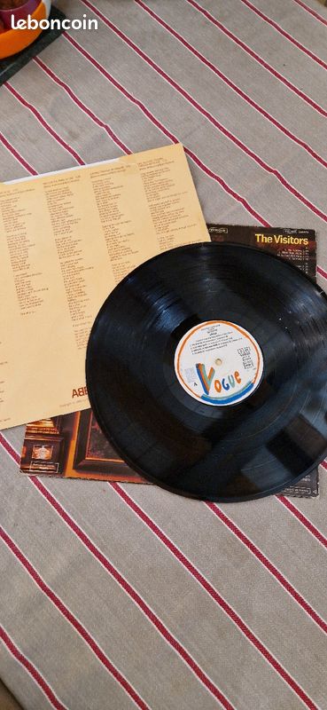 Vinyle ABBA The visitors 1981 (image 3)