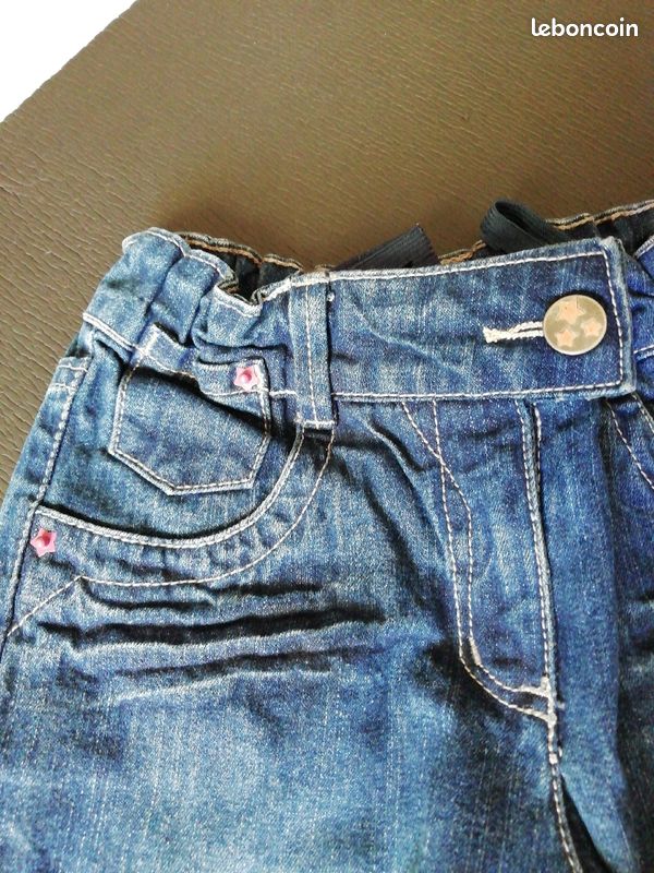 Lot fille 10 ans pantalons, t-shirt, jogging (image 4)