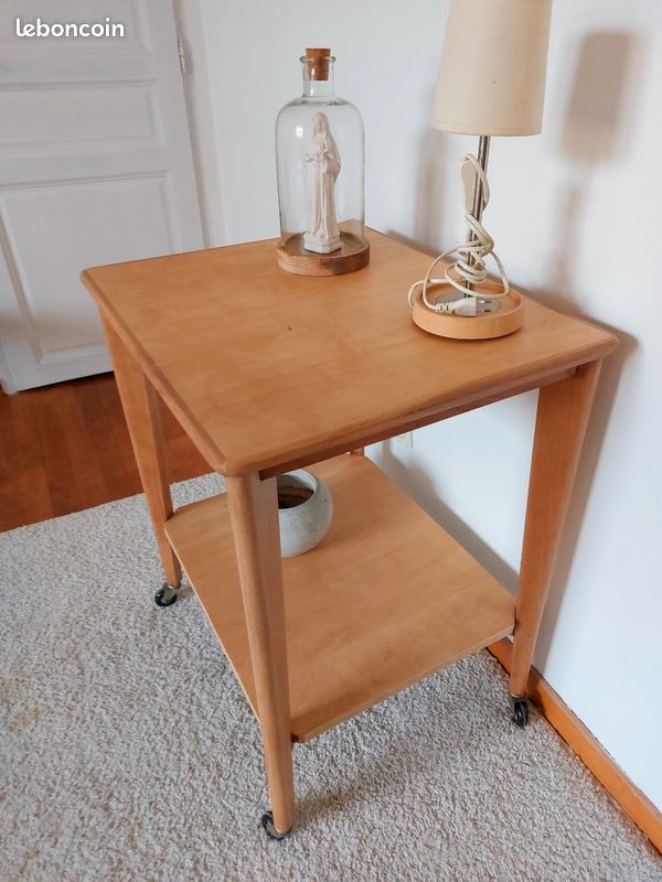 Table d'appoint pieds compas (image 1)