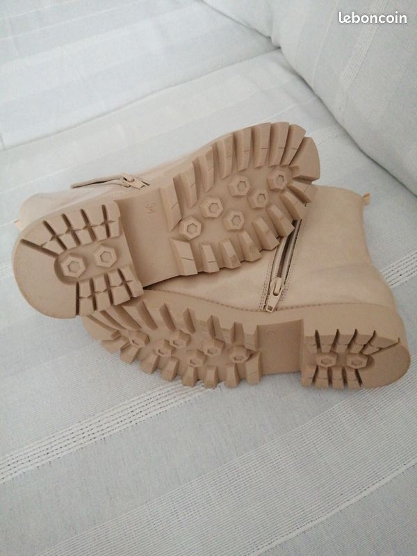 Bottines Beige (image 4)