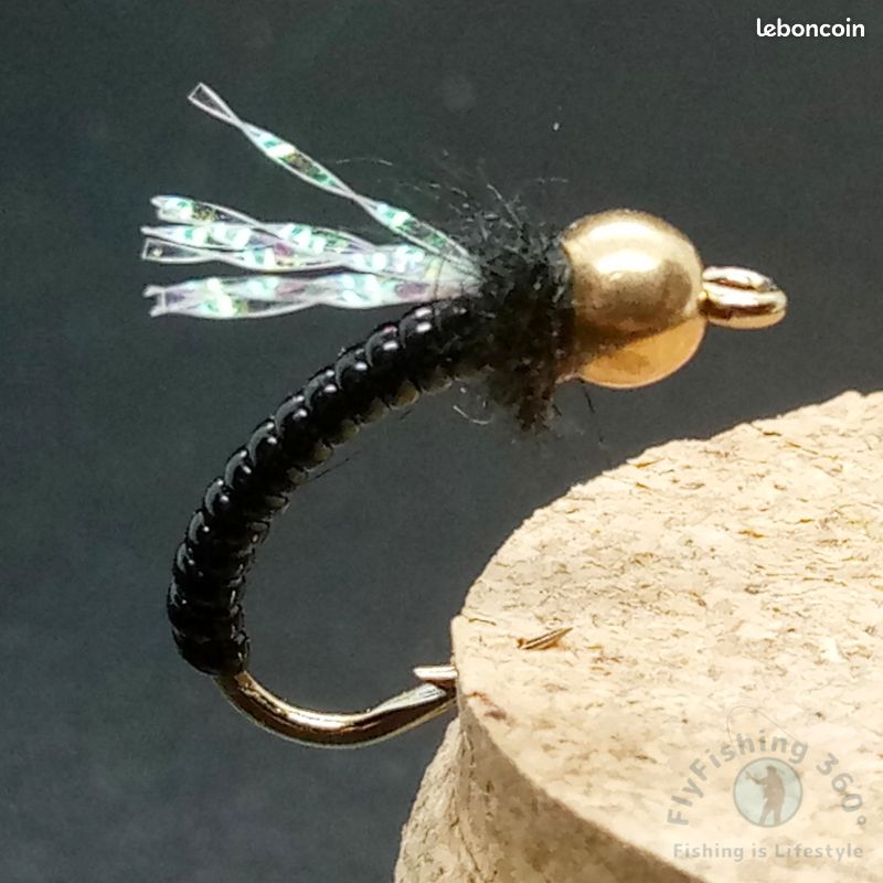 EURONYMPHING mouche pour la pêche. Nymphes pour Ombre, truite, etc (image 17)