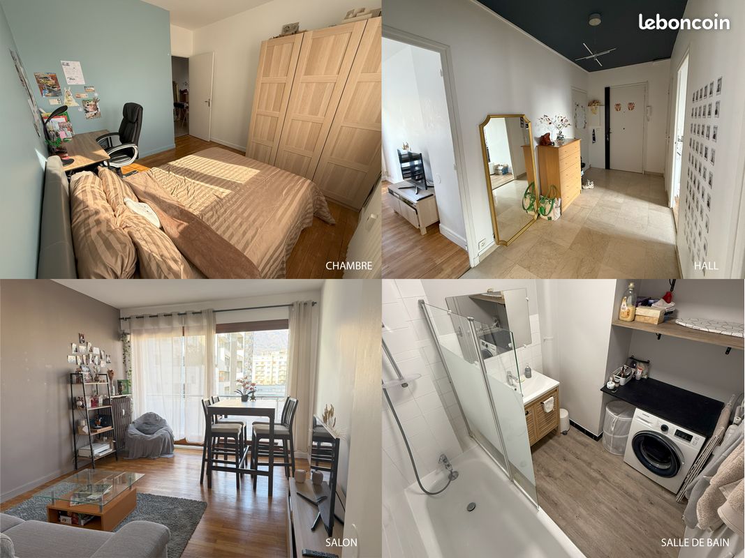 Appartement 3 pièces 52 m² · à Grenoble · 52 m² · 172 000 €
