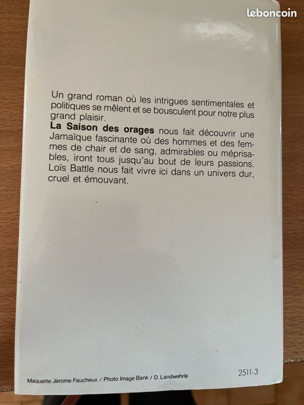 Livre la saison des orages (image 2)