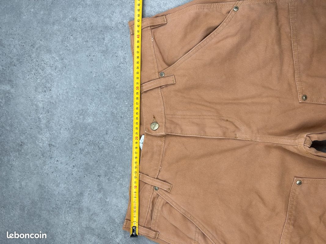 Carhartt pantalon marron 34x30 workwear homme relaxed fit (474) (image 9)