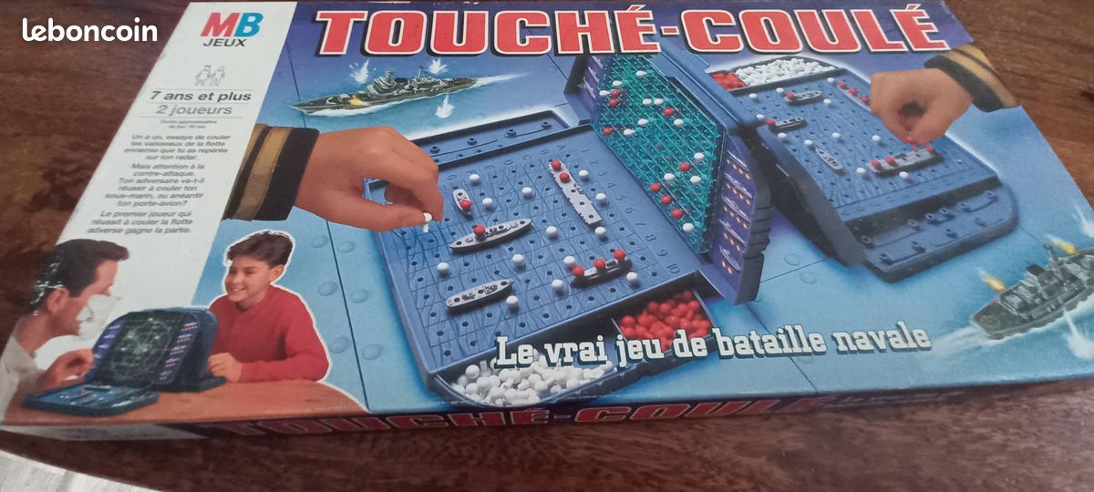 Jeu de société Touché-Coulé (image 1)