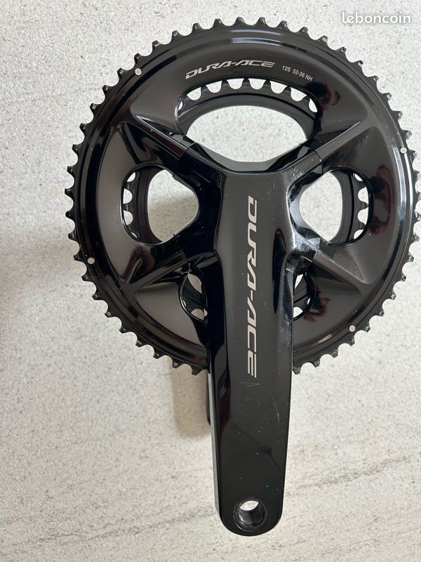 SHIMANO Dura-Ace FC-R9200 Pédalier noir, 165 mm, 50-34T