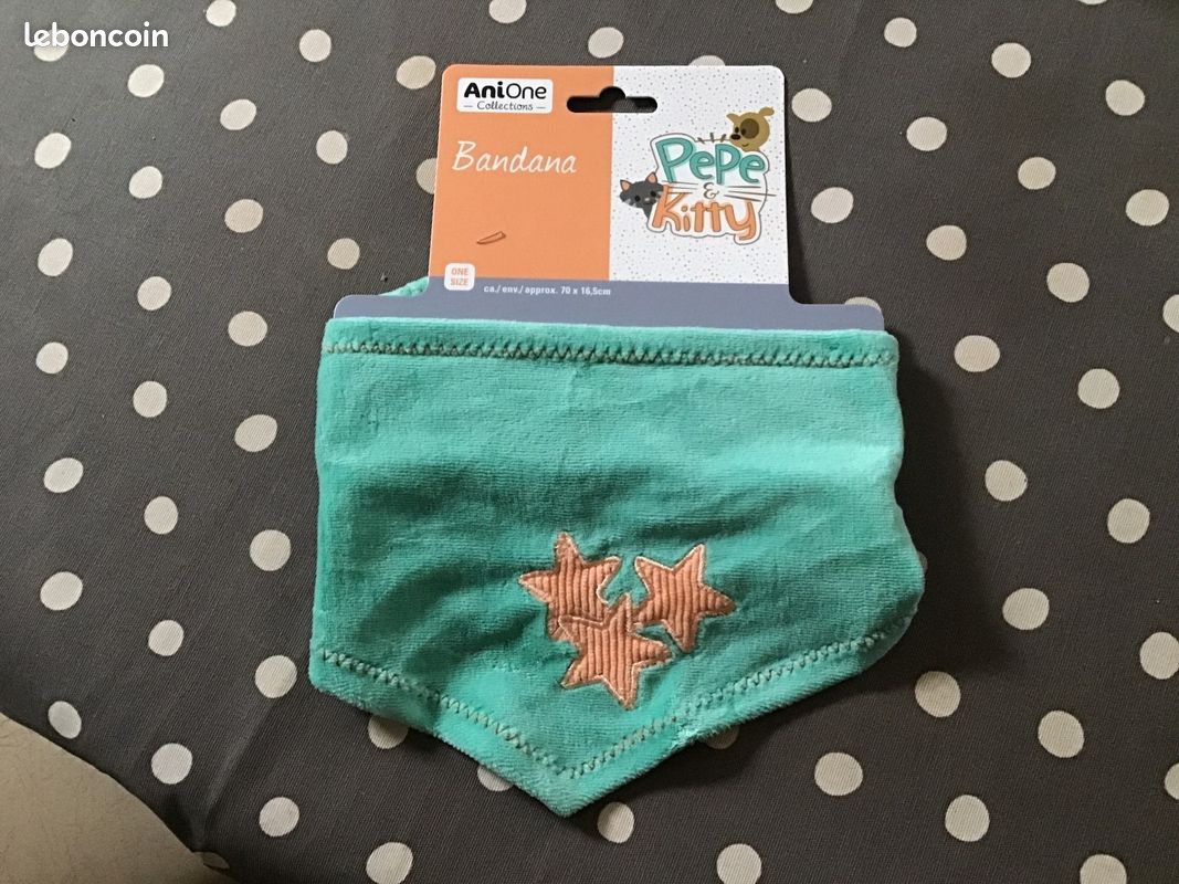 Bandana pour chat ou petit chien Anione (image 1)