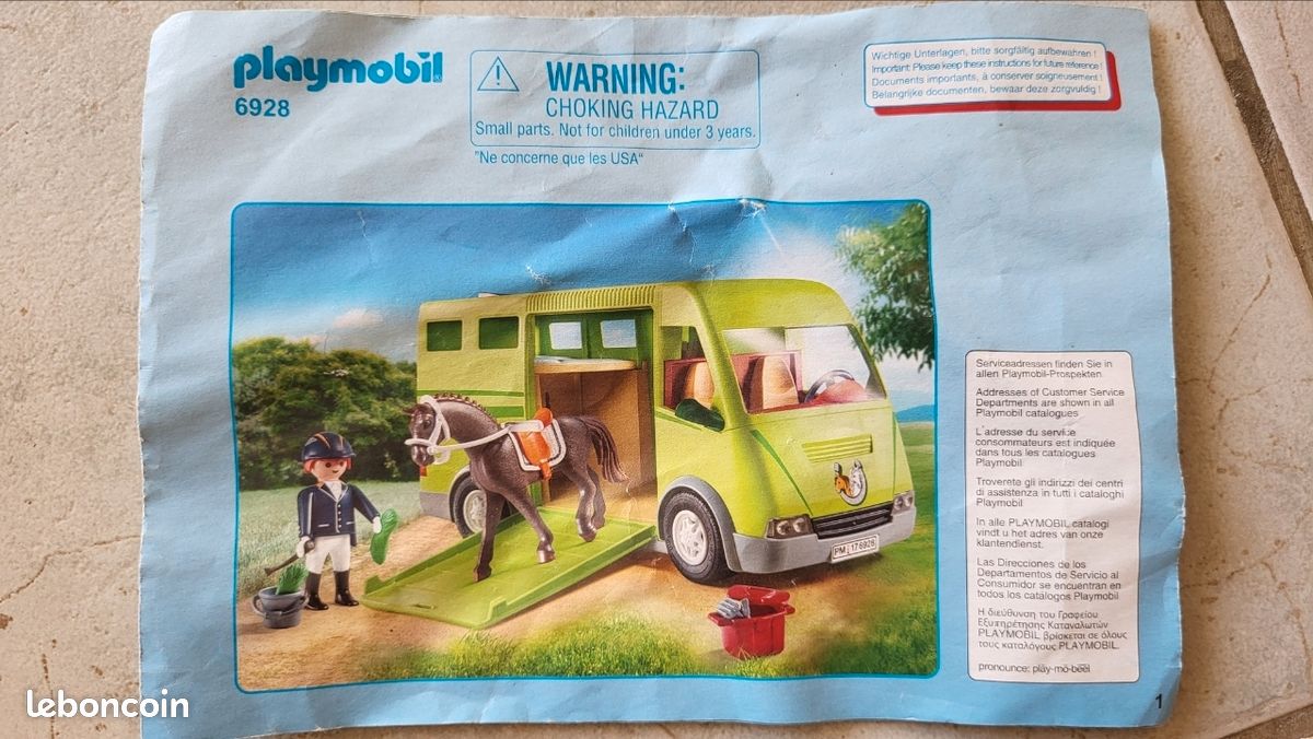 Playmobil Country 6928 "Cavalier avec van et cheval" (image 6)