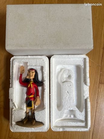 Figurine Lucky Luke En Résine - Collection Atlas / Leblon Delienne - Patronimo