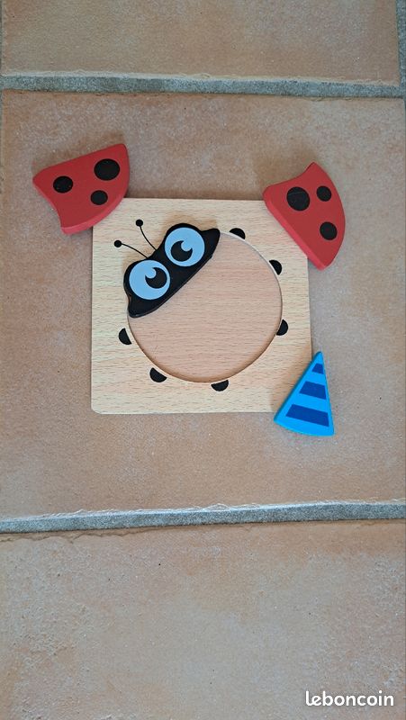 Lot 4 puzzle en bois (image 2)