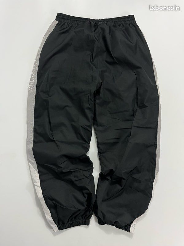 Pantalon De Skate DGK Nylon Noir - Années 90 Y2K - Taille XL - Cordon Et Fermeture Cheville