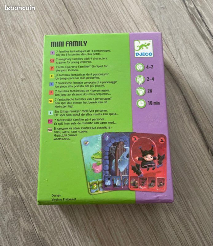 Jeu 7 familles Djeco (image 2)